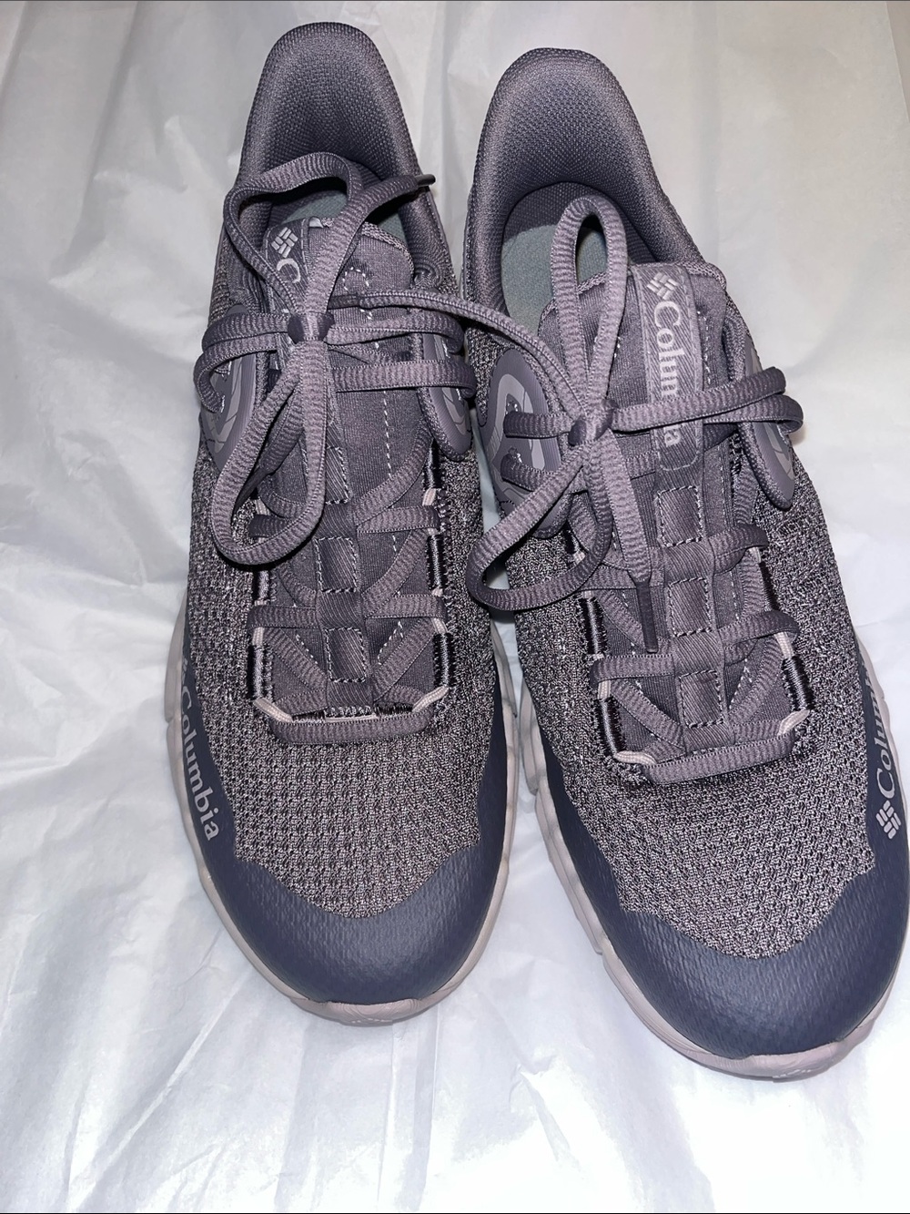 Columbia Women's purple Lace-Up Athletic Sneakers